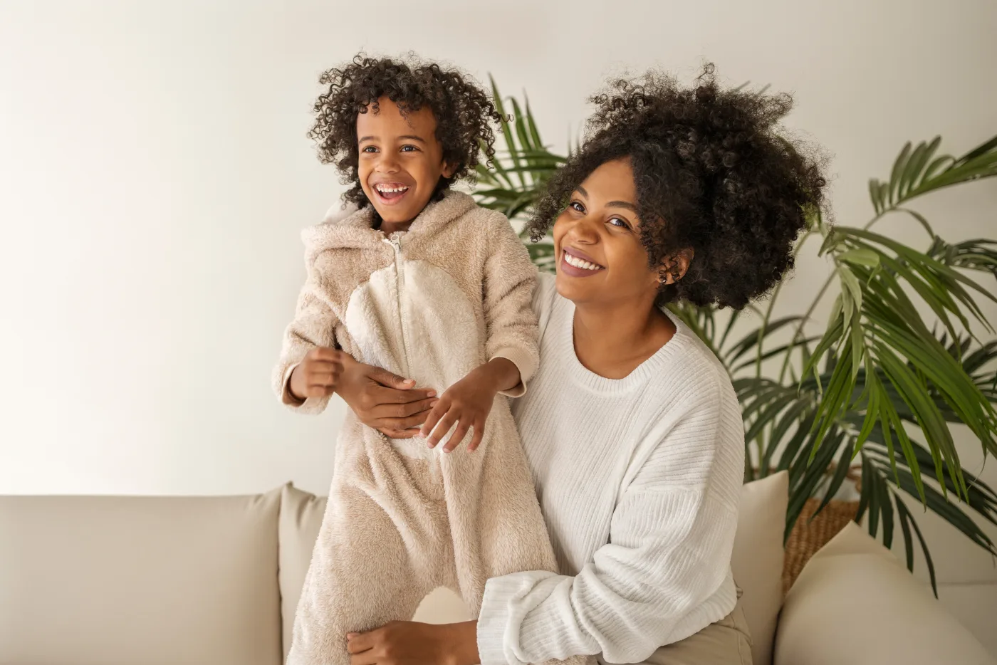 An older adult with a caregiver